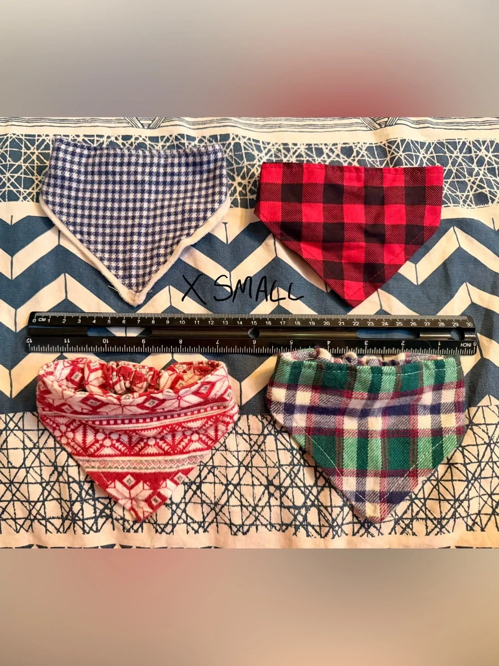 Pet bandanas handmade